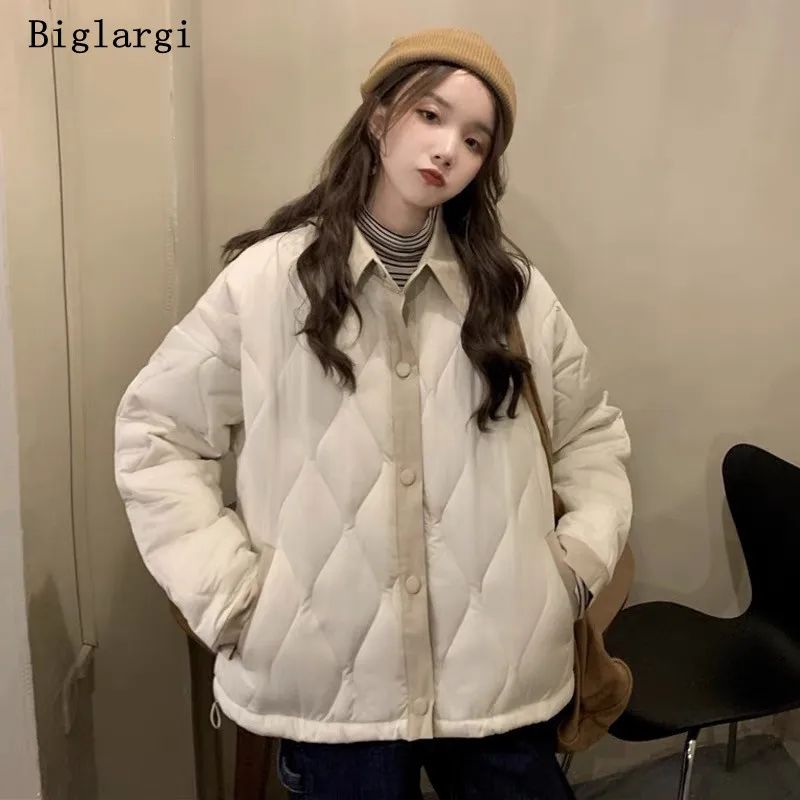 Winter Jacket Women Korean Loose Embroidered Stitching Lapel Ladies Coats Letters Thin Cotton Long Sleeve Tops Casaco Feminino
Winter Jacket Women Korean Loose Embroidered Stitching Lapel Ladies Coats Letters Thin Cotton Long Sleeve Tops Casaco Feminino