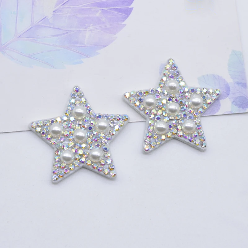 10Pcs/lots 35mm Bing Star Pearl Patches Party Home Decor Hair Band Material Rhinestone Patches Sewing-on DIY Crafts Accessories 
10Pcs/lots 35mm Bing Star Pearl Patches Party Home Decor Hair Band Material Rhinestone Patches Sewing-on DIY Crafts Accessories