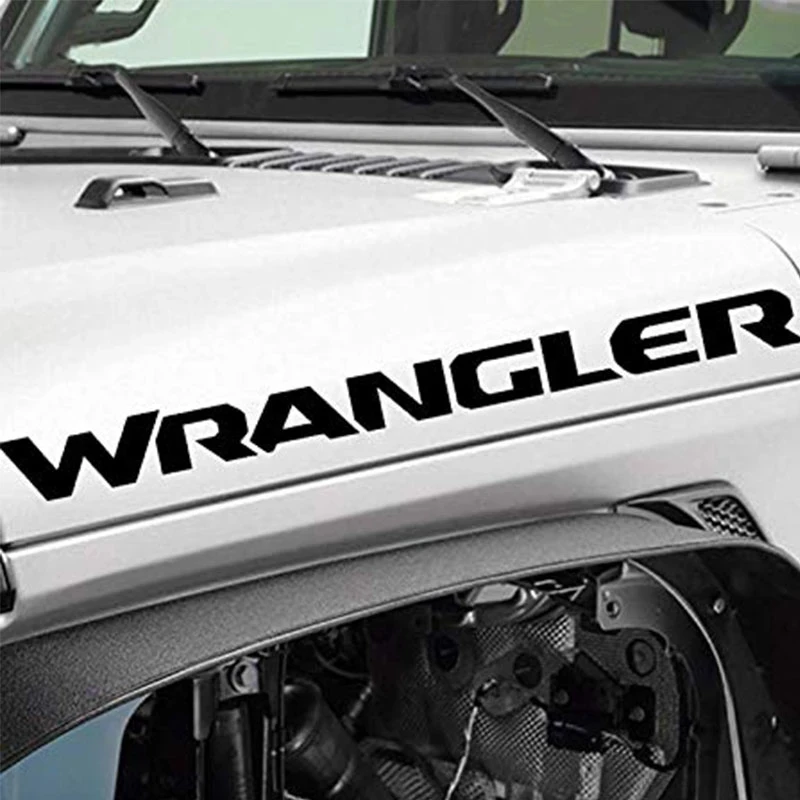 Vinyl Hood Decal Sticker Letters Compatible with for Jeep Wrangler Car Front Mask Creative Stickers Support Customization
Vinyl Hood Decal Sticker Letters Compatible with for Jeep Wrangler Car Front Mask Creative Stickers Support Customization