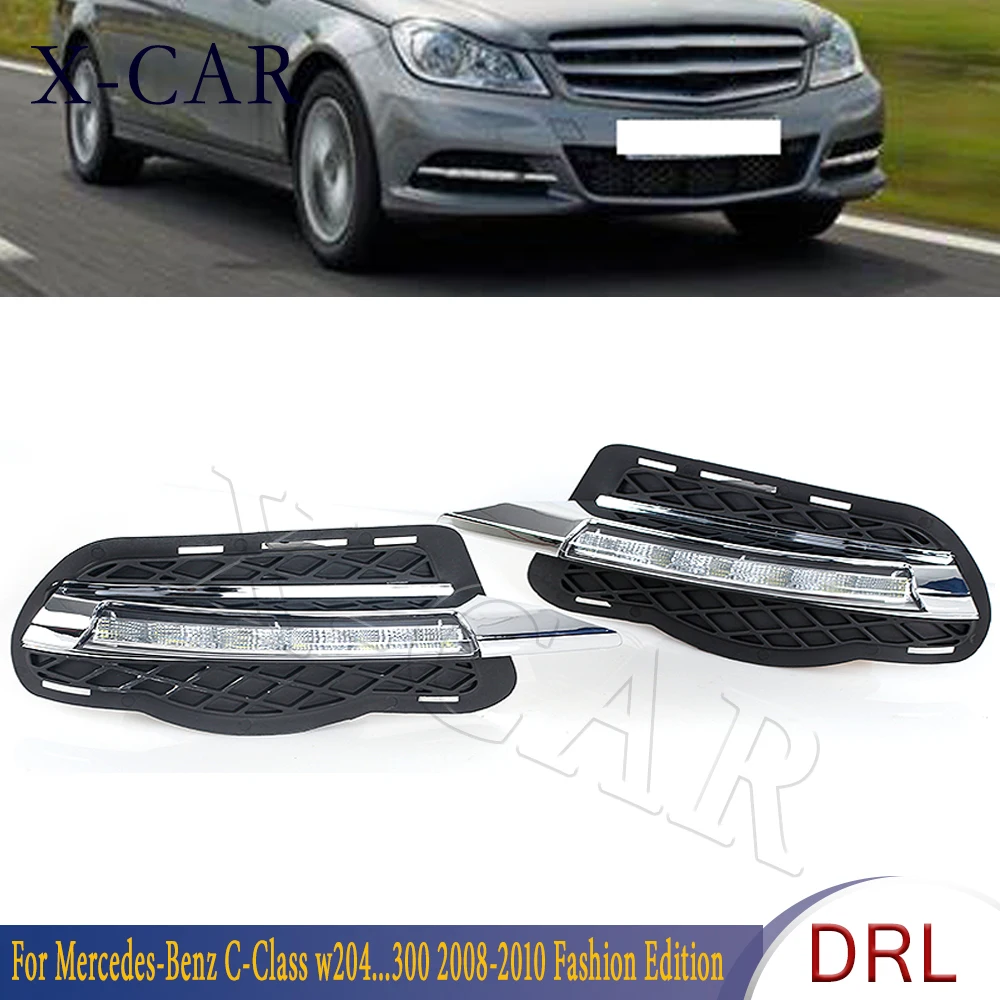 Дневсветильник ходовые огни для Mercedes-Benz C-Class w204 180 200 250 260 300 2008-2010
Дневсветильник ходовые огни для Mercedes-Benz C-Class w204 180 200 250 260 300 2008-2010