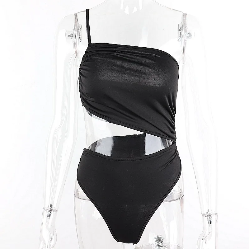 Black Deep Hollow Out Waist Bodysuit Women Sexy Spaghetti straps Sleeve Bodycon Jumpsuit Solid Elastic Casual Party Body Tops
Black Deep Hollow Out Waist Bodysuit Women Sexy Spaghetti straps Sleeve Bodycon Jumpsuit Solid Elastic Casual Party Body Tops