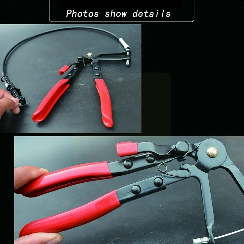 Flexible Wire Long Reach Hose Clamp Pliers Auto Vehicle Tools Cable For Car Repairs Hose Clamp Removal Hand Tools N9X1
Flexible Wire Long Reach Hose Clamp Pliers Auto Vehicle Tools Cable For Car Repairs Hose Clamp Removal Hand Tools N9X1