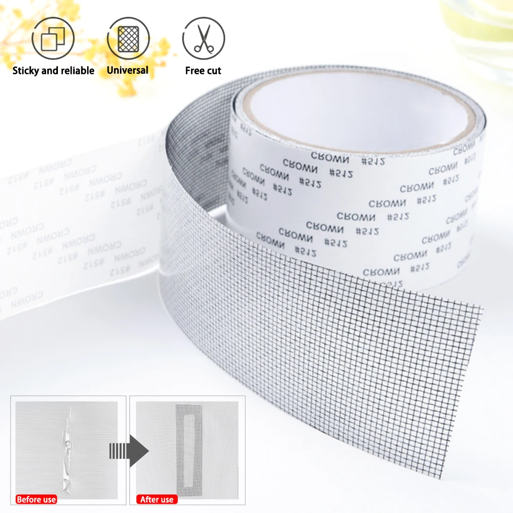 Wholesale 5*200cm Screen Repair Tape Window Door Black Adhesive Sticker Mesh Roll Patch Tape Window Curtains Net Repair Tools
Wholesale 5*200cm Screen Repair Tape Window Door Black Adhesive Sticker Mesh Roll Patch Tape Window Curtains Net Repair Tools