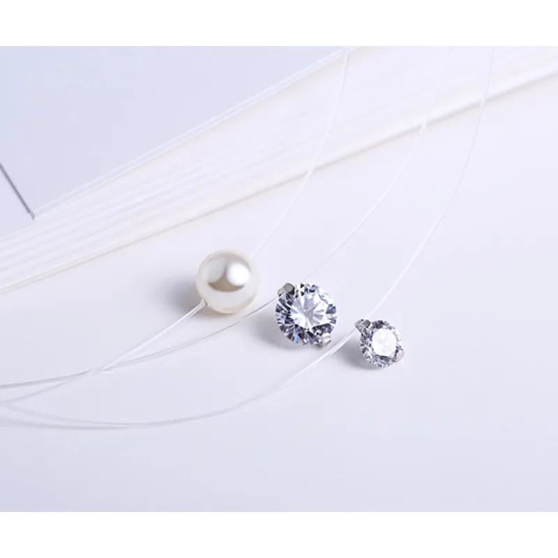 Doreen Box 925 Sterling Silver Necklace Round Clear Cubic Zirconia Necklace for Women 39cm(15 3/8") long, 1 Piece
Doreen Box 925 Sterling Silver Necklace Round Clear Cubic Zirconia Necklace for Women 39cm(15 3/8") long, 1 Piece
