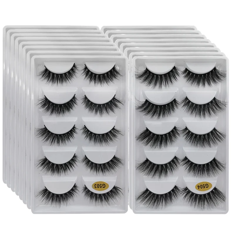 Wholesale 10 / 20 / 30 / 40 / 50 / 60 / 100 cases of mink eyelashes 5 pairs of natural long false eyelashes 3D eyelashes bulk
Wholesale 10 / 20 / 30 / 40 / 50 / 60 / 100 cases of mink eyelashes 5 pairs of natural long false eyelashes 3D eyelashes bulk