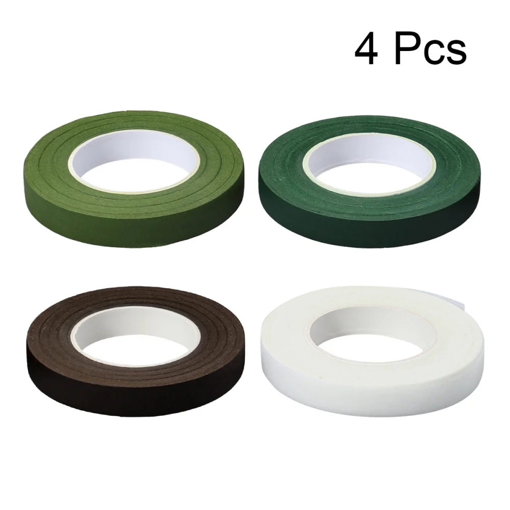 4 Rolls 30 Yard Wide Dark Green Floral Tapes Adhesive Packing Tape for Bouquet Stem Wrap Florist Tape(Dark Green + Light Green +
4 Rolls 30 Yard Wide Dark Green Floral Tapes Adhesive Packing Tape for Bouquet Stem Wrap Florist Tape(Dark Green + Light Green +