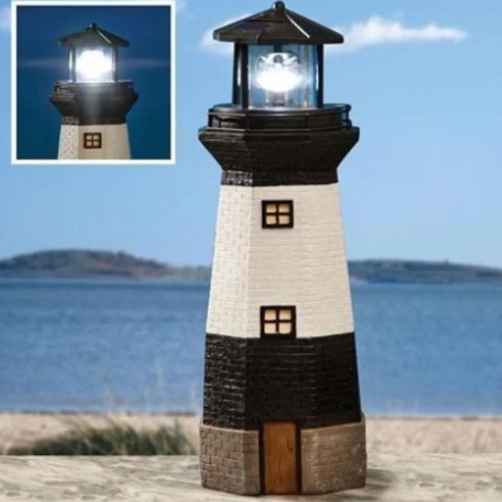 Solar Powered Lighthouse Lamp Decorative Light for Outdoor Patio Yard Garden Lawn Decoration (Random Color)
Solar Powered Lighthouse Lamp Decorative Light for Outdoor Patio Yard Garden Lawn Decoration (Random Color)