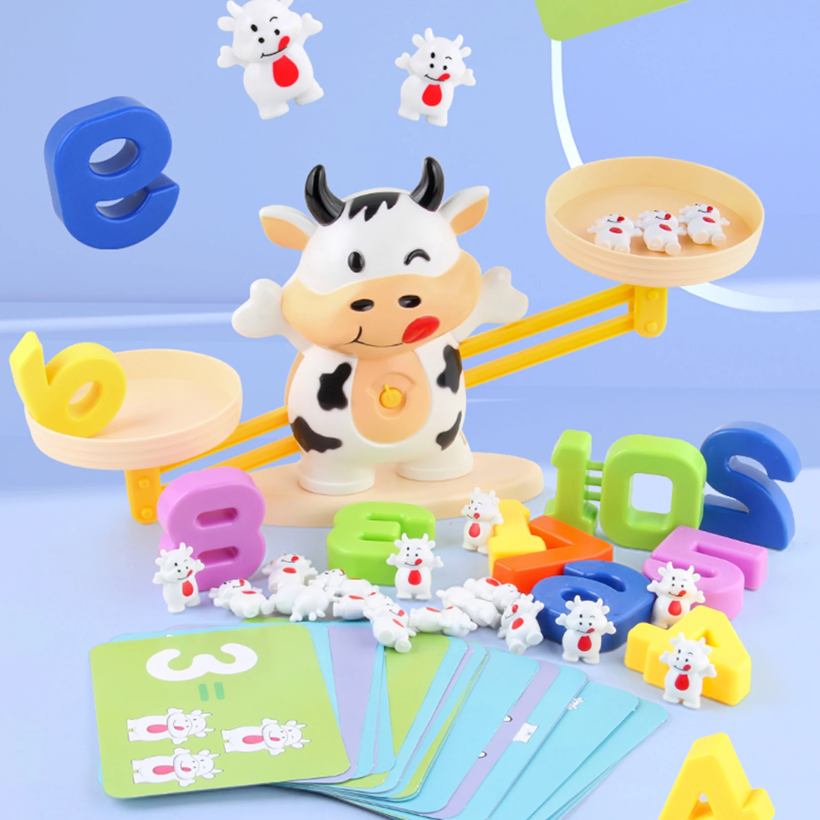Math Tianping Cattle Educational Animal Match Balancing Scale Cute Math Animal Plastic Balance Toys Smooth Children'S Toys
Math Tianping Cattle Educational Animal Match Balancing Scale Cute Math Animal Plastic Balance Toys Smooth Children'S Toys