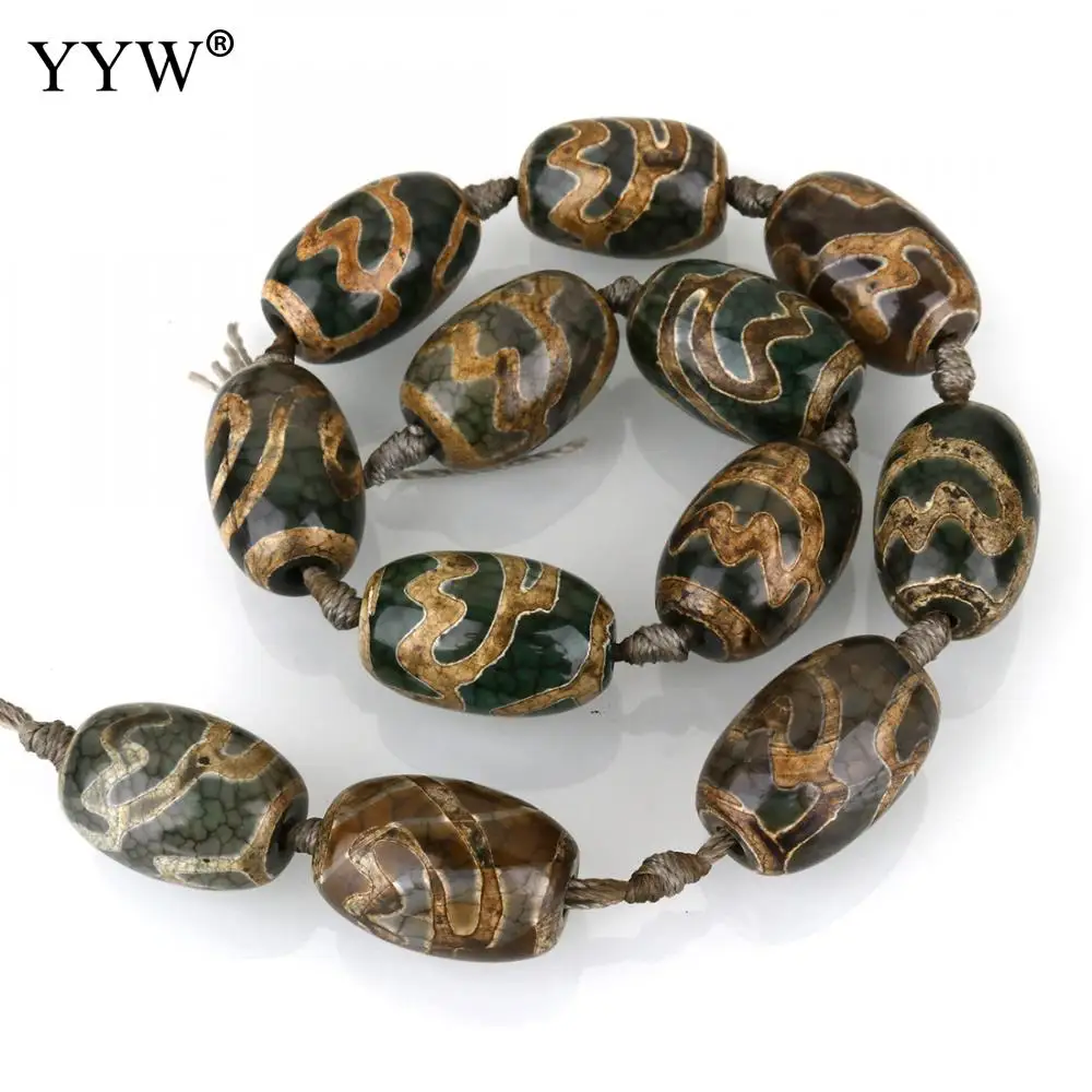 13.5inch/strand Wholesale Natural Tibetan Dzi Beads New 12PCs/Strand Loose Stone Beads for DIY Bracelet Necklace Jewelry Making
13.5inch/strand Wholesale Natural Tibetan Dzi Beads New 12PCs/Strand Loose Stone Beads for DIY Bracelet Necklace Jewelry Making