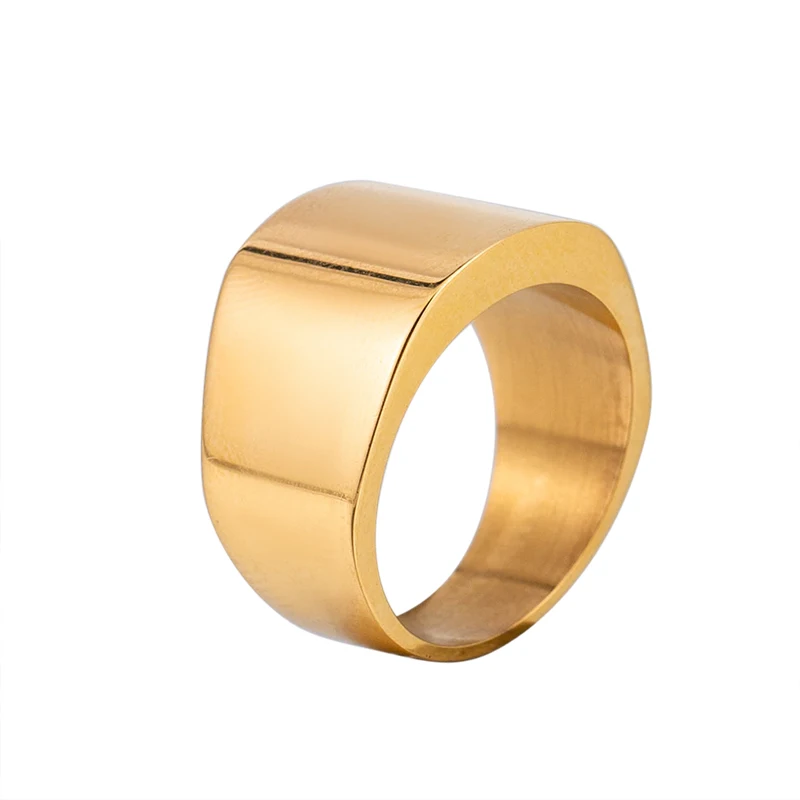 Simple Fashion Male Rings Gold Color 14MM Shine Stainless Steel Irregularity Men Ring For Punk Party Jewelry
Simple Fashion Male Rings Gold Color 14MM Shine Stainless Steel Irregularity Men Ring For Punk Party Jewelry