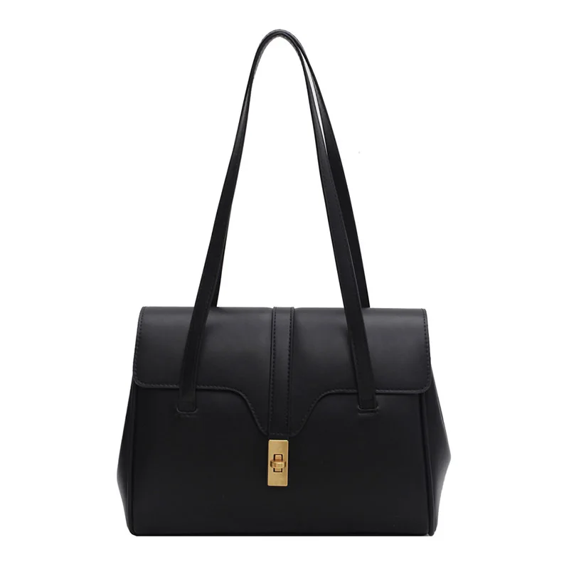 Women's bag autumn and winter new European and American fashion Pu portable Kelly bag retro texture lock shoulder bag
Women's bag autumn and winter new European and American fashion Pu portable Kelly bag retro texture lock shoulder bag