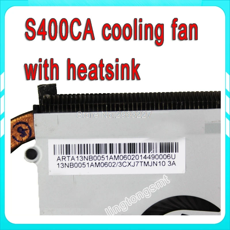 laptop CPU cooling heatsink&fan For Asus S400 S400C S400CA S500C S500CA Notebook CPU Radiator free shipping heatsink
laptop CPU cooling heatsink&fan For Asus S400 S400C S400CA S500C S500CA Notebook CPU Radiator free shipping heatsink