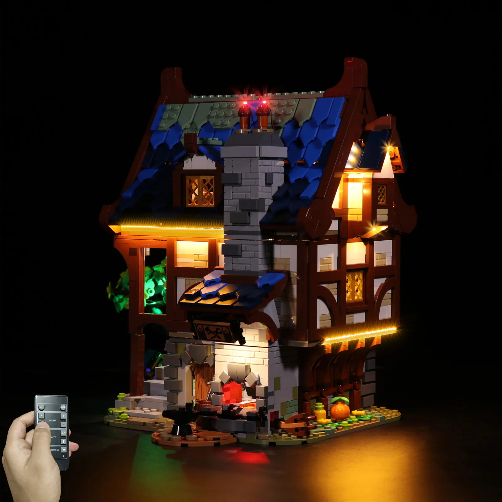 LED Lighting Kit For Blacksmith Shop 21325 (LED Included Only, No Kit) - Remote Control Version/Upgraded Version/Classic Version
LED Lighting Kit For Blacksmith Shop 21325 (LED Included Only, No Kit) - Remote Control Version/Upgraded Version/Classic Version