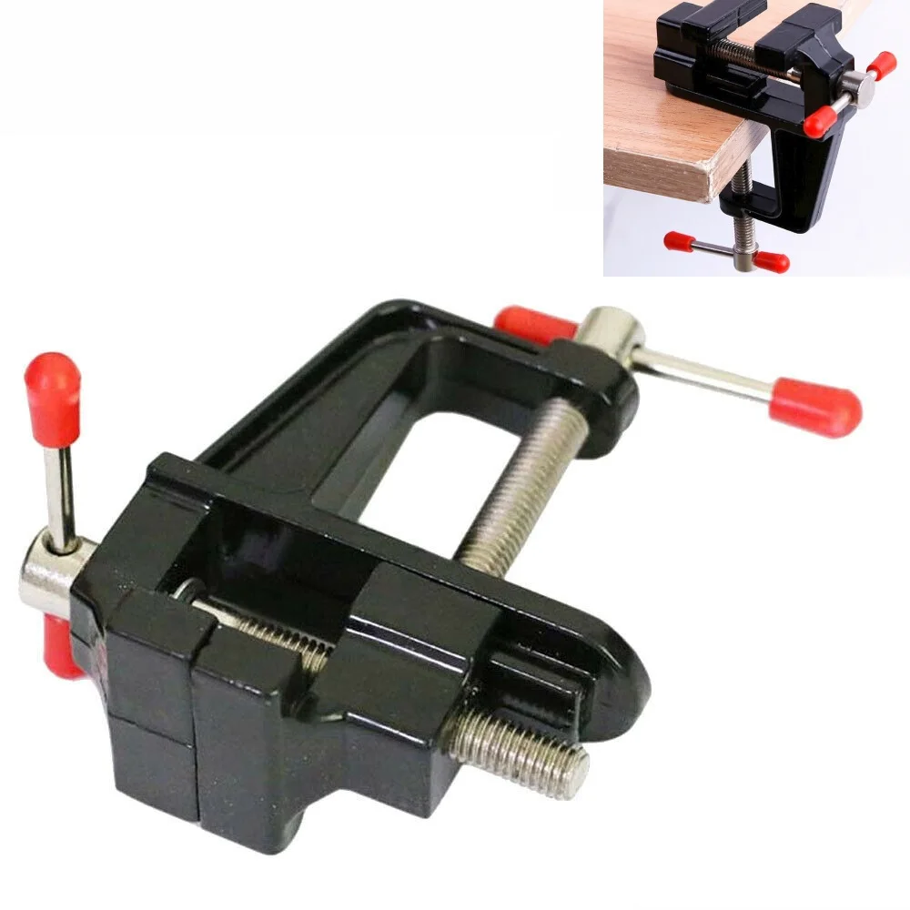 Aluminium Table Bench Clamp Vise Multi-functional Bench Vise Table Screw Vise For DIY Craft Mold Fixed Repair Tool
Aluminium Table Bench Clamp Vise Multi-functional Bench Vise Table Screw Vise For DIY Craft Mold Fixed Repair Tool