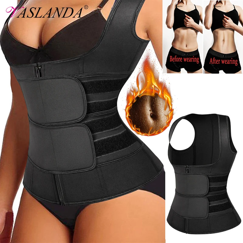 Women Waist Trainer Vest Corset Sauna Sweat Suit Compression Shirt Slimming Body Shaper Workout Tank Tops Weight Loss Shapewear
Women Waist Trainer Vest Corset Sauna Sweat Suit Compression Shirt Slimming Body Shaper Workout Tank Tops Weight Loss Shapewear