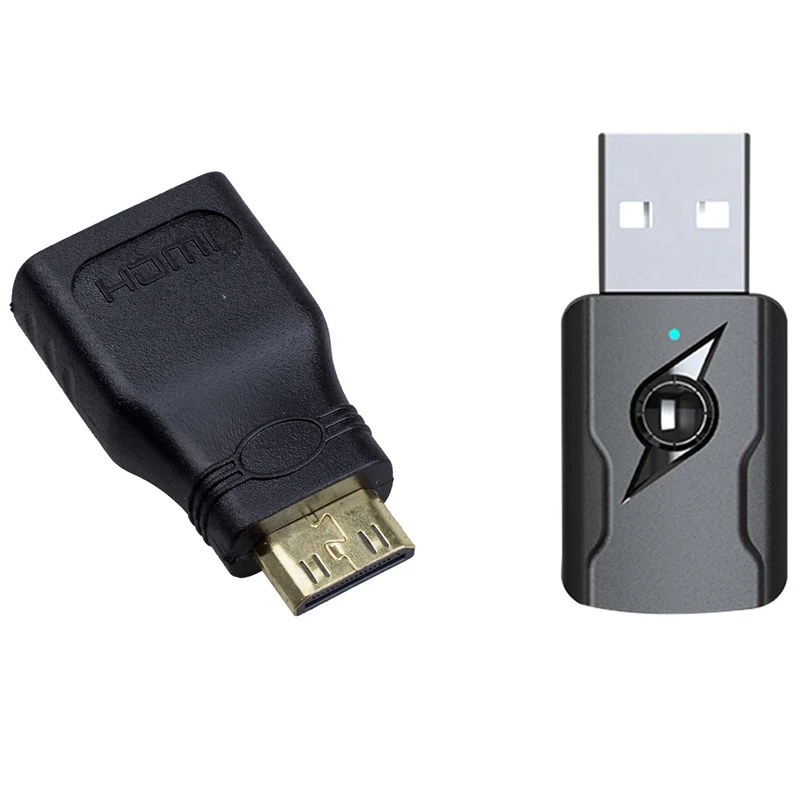 1 шт. мини-HDMI порт для стандартного HDMI кабеля адаптер и 1 комплект USB Bluetooth 5,0 беспроводной передатчик приемник
1 шт. мини-HDMI порт для стандартного HDMI кабеля адаптер и 1 комплект USB Bluetooth 5,0 беспроводной передатчик приемник
