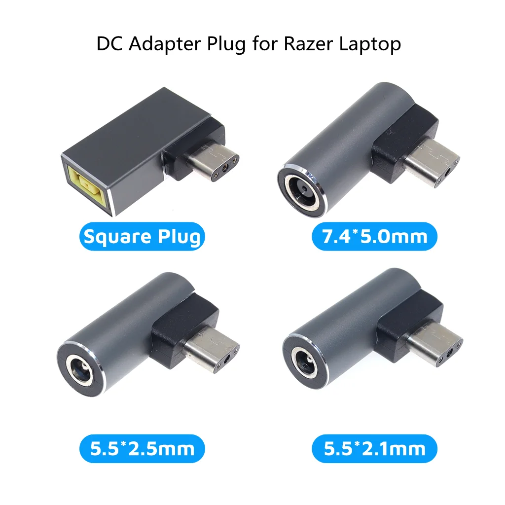 Dc 5.5*2.5 7.4*5.0mm Female to 3pin Adapter Plug Converter for Razer Blade 15 17 Laptop Dc Power Adapter Connector for Razer
Dc 5.5*2.5 7.4*5.0mm Female to 3pin Adapter Plug Converter for Razer Blade 15 17 Laptop Dc Power Adapter Connector for Razer
