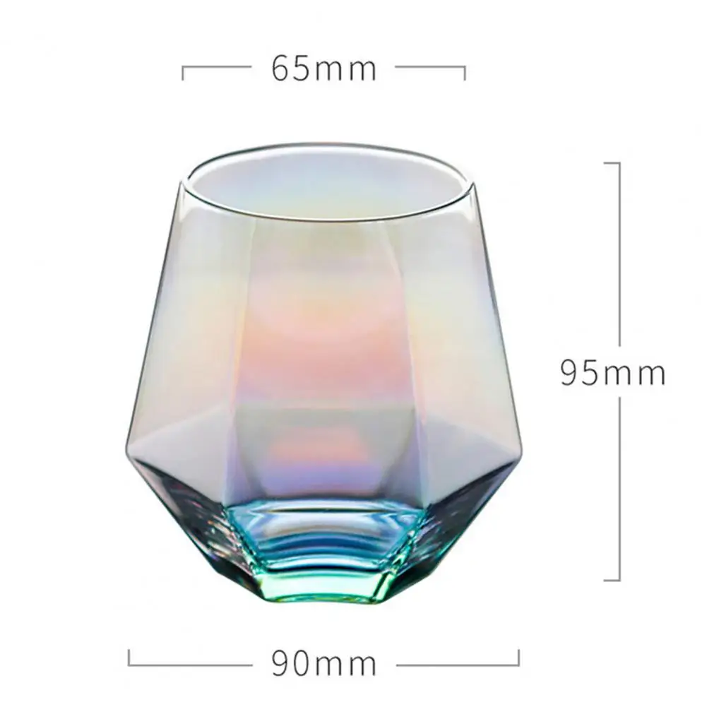 300ml Crystal glasses Diamond Shape Whiskey Wine Bar Club Beer Glass Juice Cup Decorative Easy-carrying Crystal Coffee Mug
300ml Crystal glasses Diamond Shape Whiskey Wine Bar Club Beer Glass Juice Cup Decorative Easy-carrying Crystal Coffee Mug