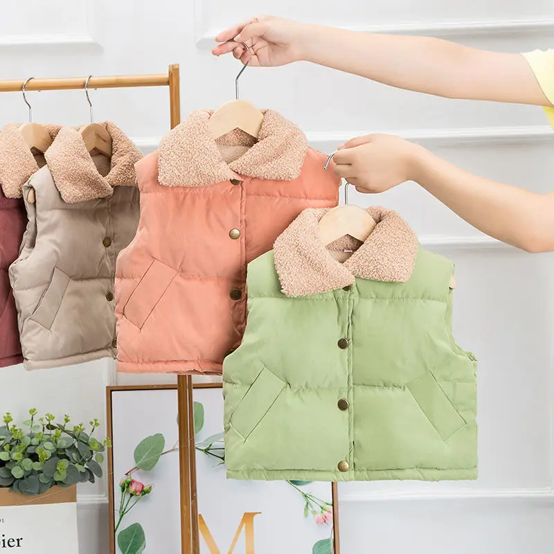 Children Vest Autumn Winter Kids Clothes Parent-Child Vest Girls Jacket Boys Waistcoat Sleeveless Casual Coats Clothing Cardigan
Children Vest Autumn Winter Kids Clothes Parent-Child Vest Girls Jacket Boys Waistcoat Sleeveless Casual Coats Clothing Cardigan
