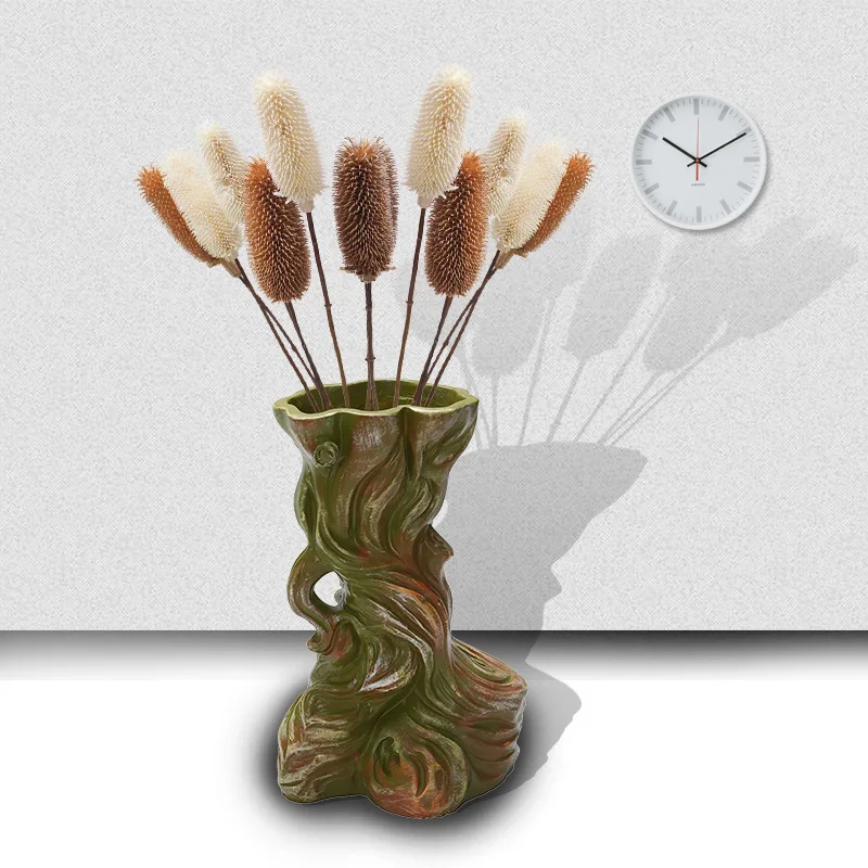 Nordic Irregular Root Art Resin Vase Creative Modern Home Living Room Entrance Desk bouquet Crafts Handmade Ornament Decoration
Nordic Irregular Root Art Resin Vase Creative Modern Home Living Room Entrance Desk bouquet Crafts Handmade Ornament Decoration