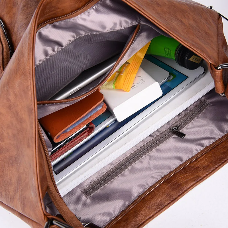 YILIANMultifunctional single shoulder women's 2020 new soft leather simple multi-functional leisure large capacity women's bag
YILIANMultifunctional single shoulder women's 2020 new soft leather simple multi-functional leisure large capacity women's bag