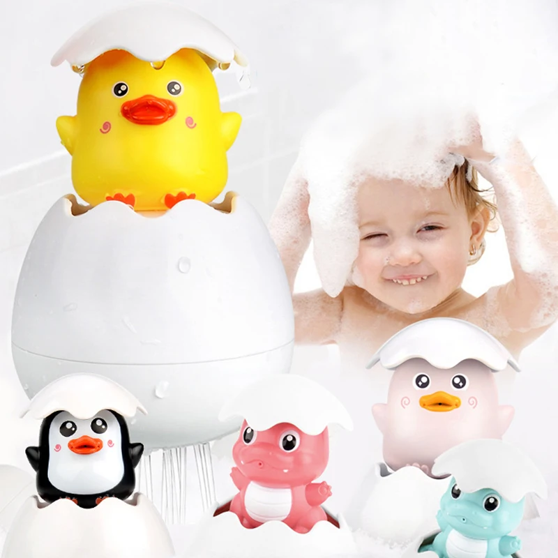Cartoon Animal Bath Baby Toy Cute Penguin Dinosaur Children Kids Spray Water Shower Press Bathroom Toy Newborn Boy Girl Kids Toy 
Cartoon Animal Bath Baby Toy Cute Penguin Dinosaur Children Kids Spray Water Shower Press Bathroom Toy Newborn Boy Girl Kids Toy