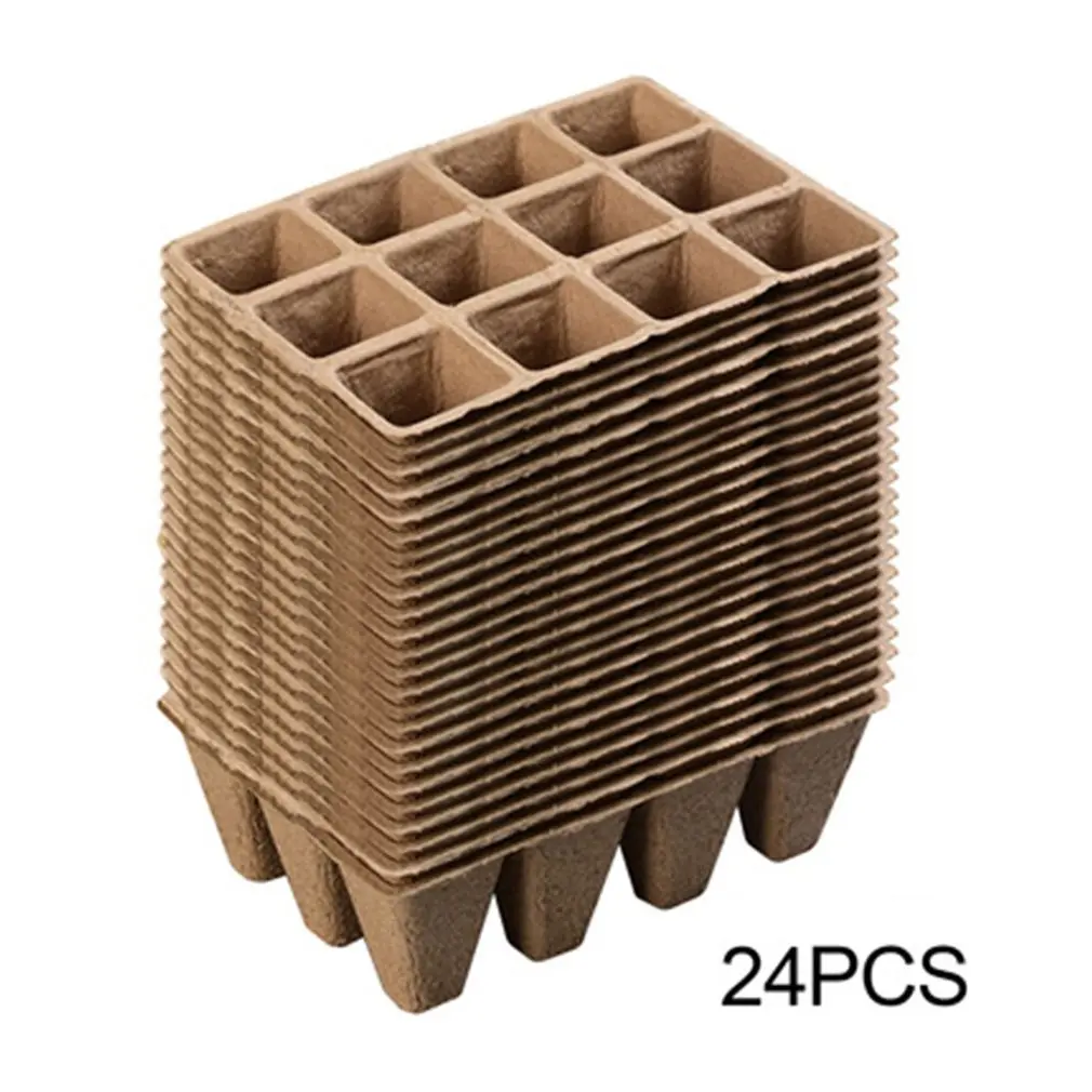 12 Grids Peat Pots Seed Starter Peat Pots Biodegradable Sprouting Seedling Trays For Indoor And Outdoor Plants
12 Grids Peat Pots Seed Starter Peat Pots Biodegradable Sprouting Seedling Trays For Indoor And Outdoor Plants