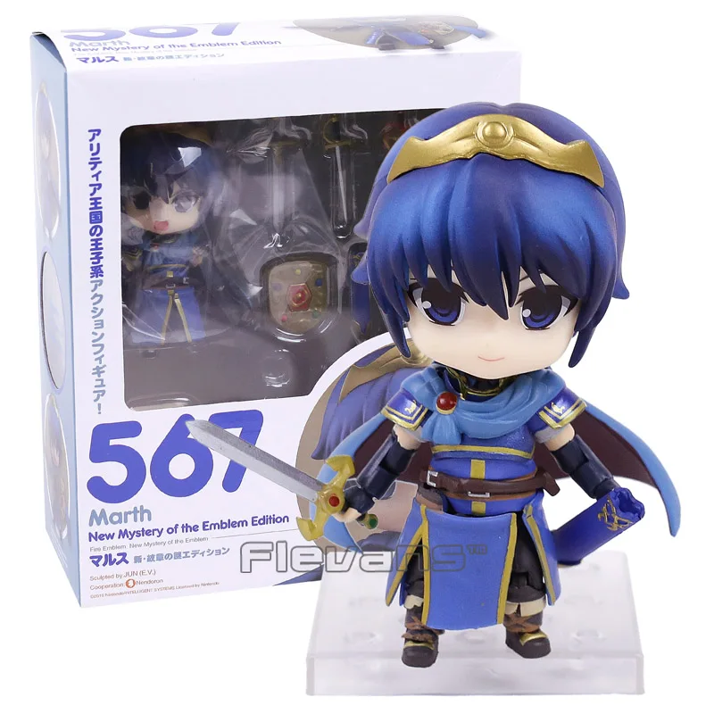 Огненная эмблема герои новая таинственность эмблемы издание Marth 567 ПВХ экшн