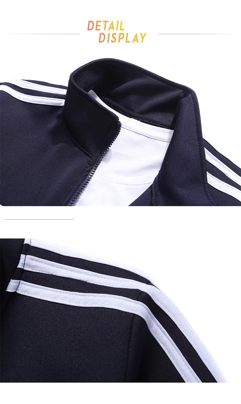 Men's Sportswear Casual Spring Tracksuit Men Two Pieces Sets Stand Collar Jackets Sweatshirt Pants Joggers Track Suit Running
Men's Sportswear Casual Spring Tracksuit Men Two Pieces Sets Stand Collar Jackets Sweatshirt Pants Joggers Track Suit Running