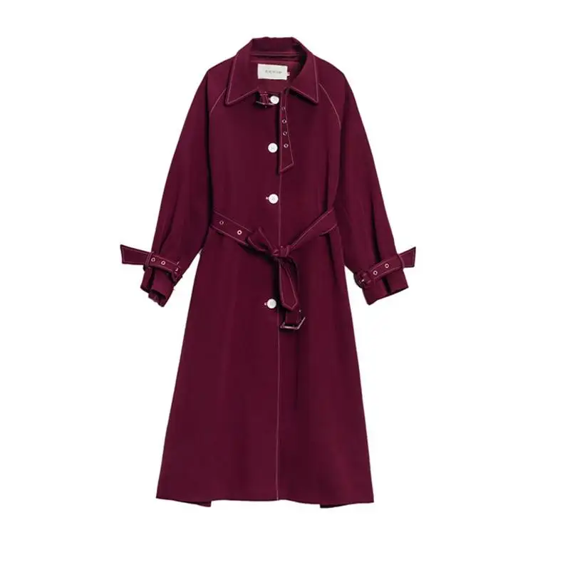 Women 2020 Autumn Winter Casual Slim Long Trench Coat Female Elegant Chic Long Overcoats Single Breasted Windbreaker Outwear R38
Women 2020 Autumn Winter Casual Slim Long Trench Coat Female Elegant Chic Long Overcoats Single Breasted Windbreaker Outwear R38