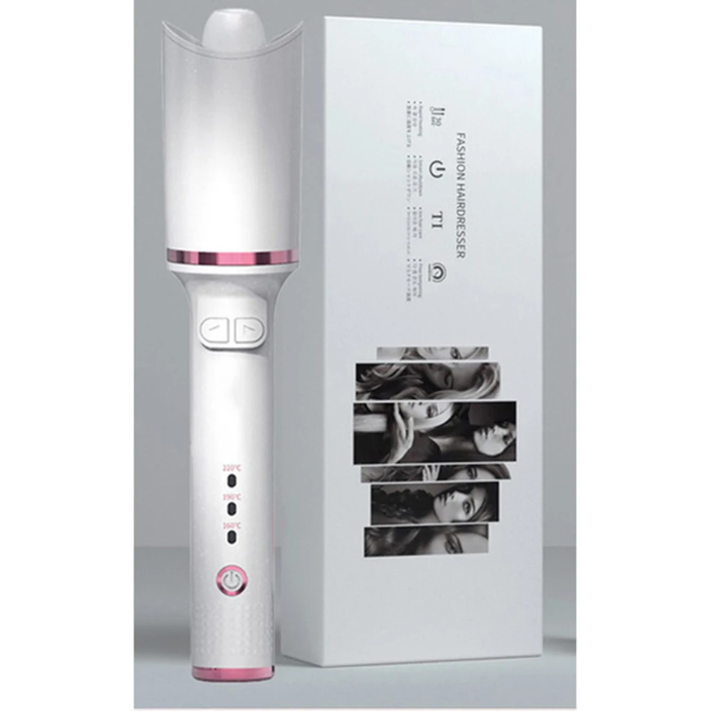 Cordless Automatic Rotating Hair Curler Rechargeable Curling Iron LED Display Temperature Adjustable Styling Tool Wave Styer
Cordless Automatic Rotating Hair Curler Rechargeable Curling Iron LED Display Temperature Adjustable Styling Tool Wave Styer