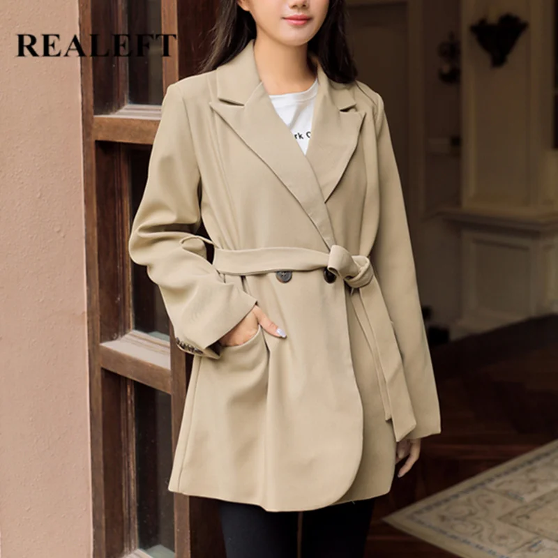 REALEFT Новинка 2020 осень-зима офисные женские блейзеры с поясом двубортные с длинным рукавом Формальные куртки с разрезом верхняя одежда для ж...
REALEFT Новинка 2020 осень-зима офисные женские блейзеры с поясом двубортные с длинным рукавом Формальные куртки с разрезом верхняя одежда для ж...
