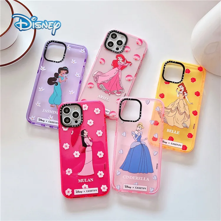 Disney Princess for iPhone 13 13Pro 12 12Pro 11 Pro X XS Max XR 7 8 Plus Phone Case Colorful Cartoon Anti-Fall Back Covers
Disney Princess for iPhone 13 13Pro 12 12Pro 11 Pro X XS Max XR 7 8 Plus Phone Case Colorful Cartoon Anti-Fall Back Covers