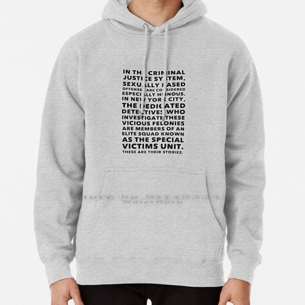 

Svu Intro 3 Hoodie Sweater 6xl Cotton Law And Order Special Victims Unit Law Order Svu Mariska Hargitay Olivia Benson Rafael