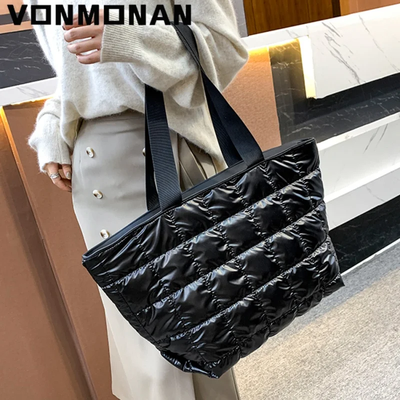 Women Winter Bag Luxury Space Down Handbag Female Cotton Large Capacity Sac Ladies Shoulder Shopper Casual Tote Top-handle Bag
Women Winter Bag Luxury Space Down Handbag Female Cotton Large Capacity Sac Ladies Shoulder Shopper Casual Tote Top-handle Bag