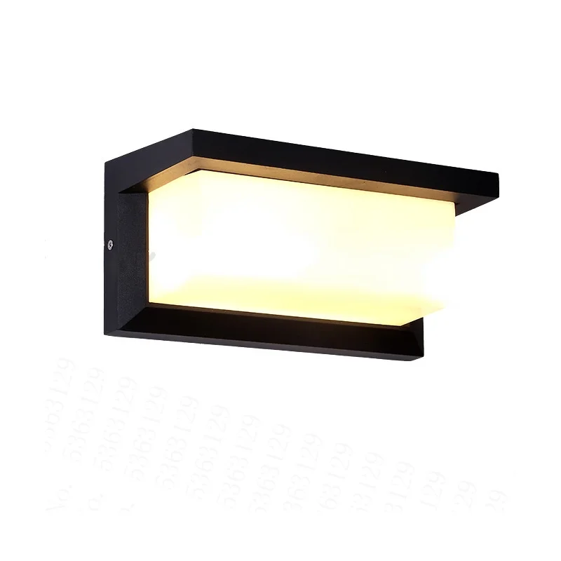 

Luz LED de pared impermeable para exteriores, lámpara con Sensor de movimiento, 18W, 6-8m, para jardín, patio, césped, CD