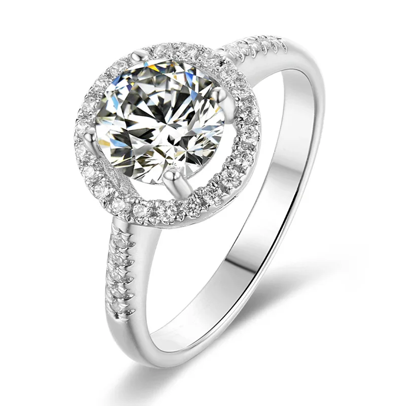 Deluxe Real S925 Sterling Silver Ring D Level Diamond 1 CT Twinkle Fine Jewelry Accessories Engagement
Deluxe Real S925 Sterling Silver Ring D Level Diamond 1 CT Twinkle Fine Jewelry Accessories Engagement