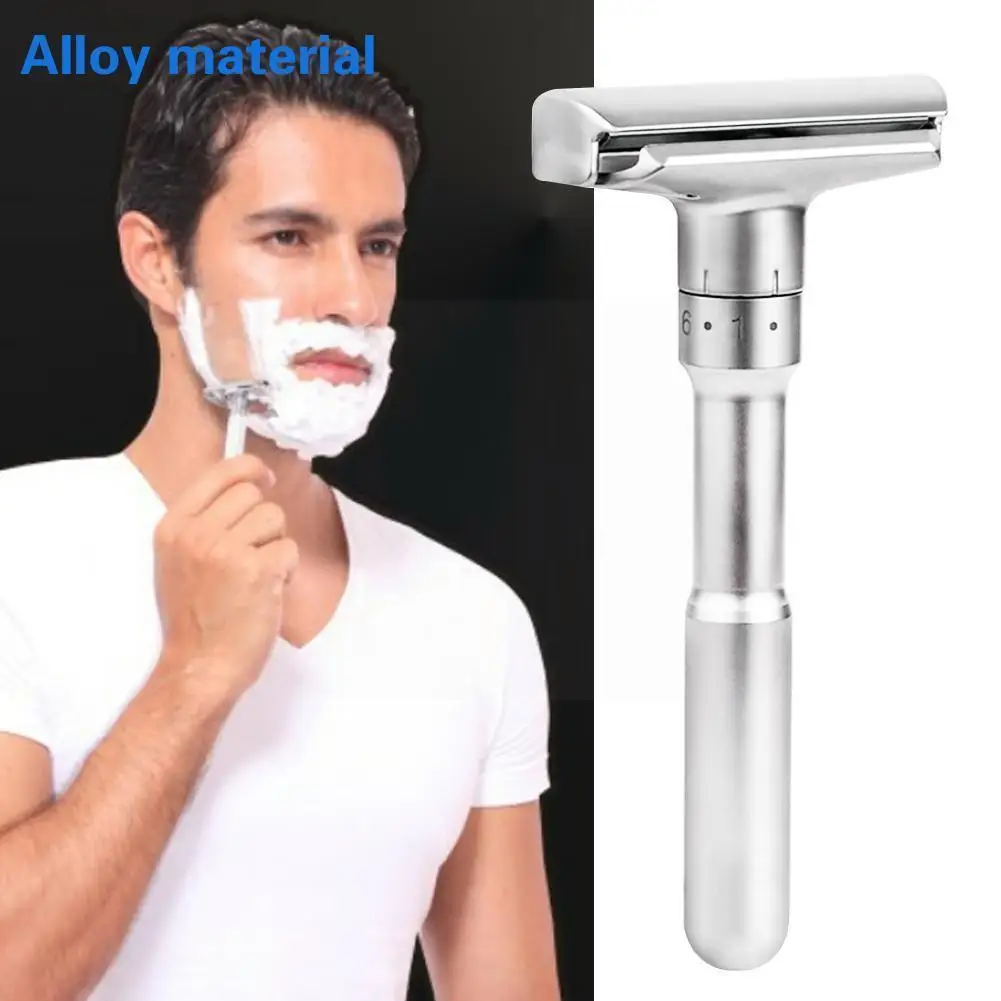 Razor Men's Swing Open Upgrade Adjustable Sharp Hand Razor 2000S Shaving T6K1 Double Razor A4S1
Razor Men's Swing Open Upgrade Adjustable Sharp Hand Razor 2000S Shaving T6K1 Double Razor A4S1