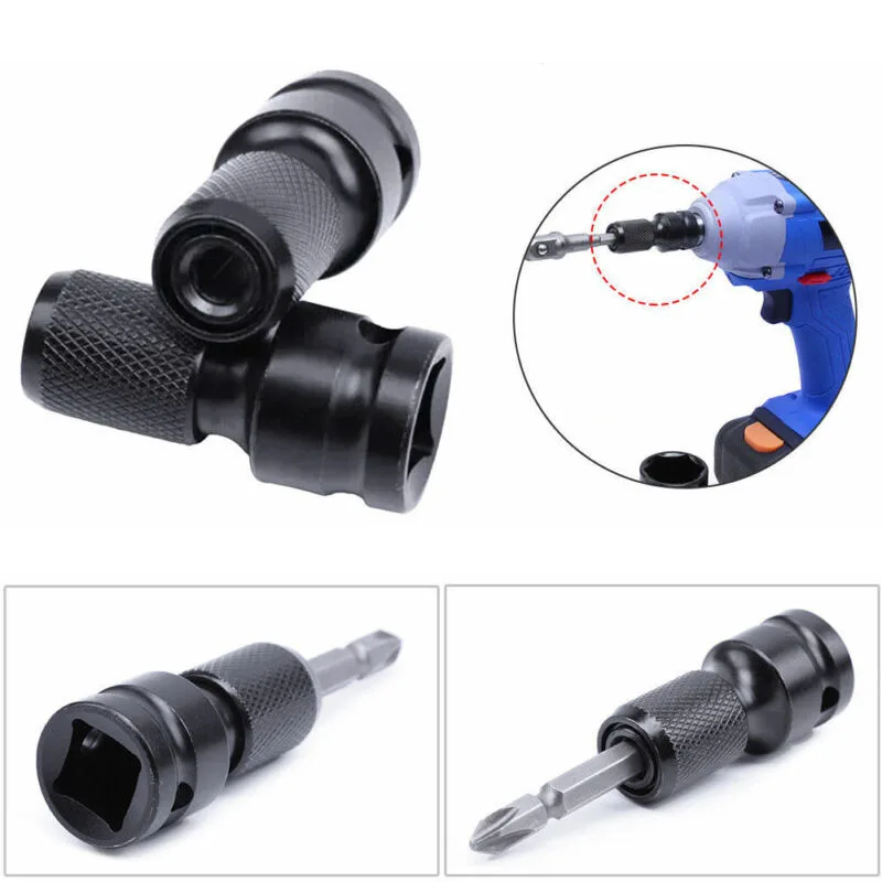2 Sets 1/2\" Square Female Drive To 1/4\" Hex Shank Socket Converter Adapter For Ratchet Wrench Hand Repair Tool
2 Sets 1/2\" Square Female Drive To 1/4\" Hex Shank Socket Converter Adapter For Ratchet Wrench Hand Repair Tool