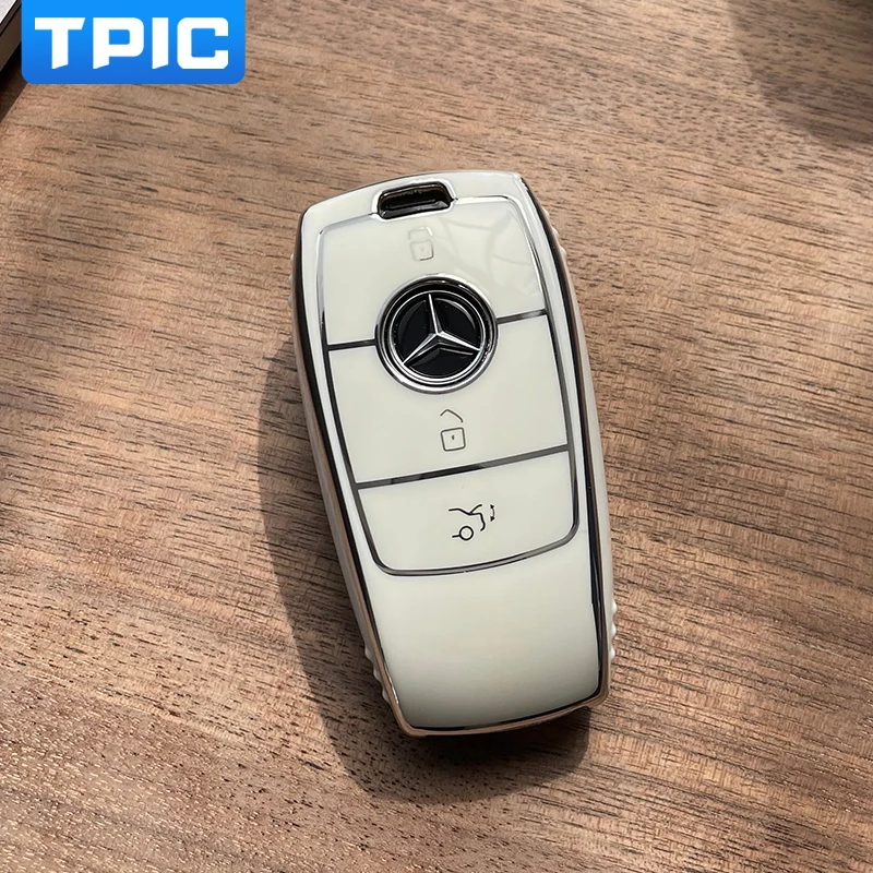 ТПУ чехол для автомобильного ключа с дистанционным управлением TPIC Mercedes Benz W204 W205 A