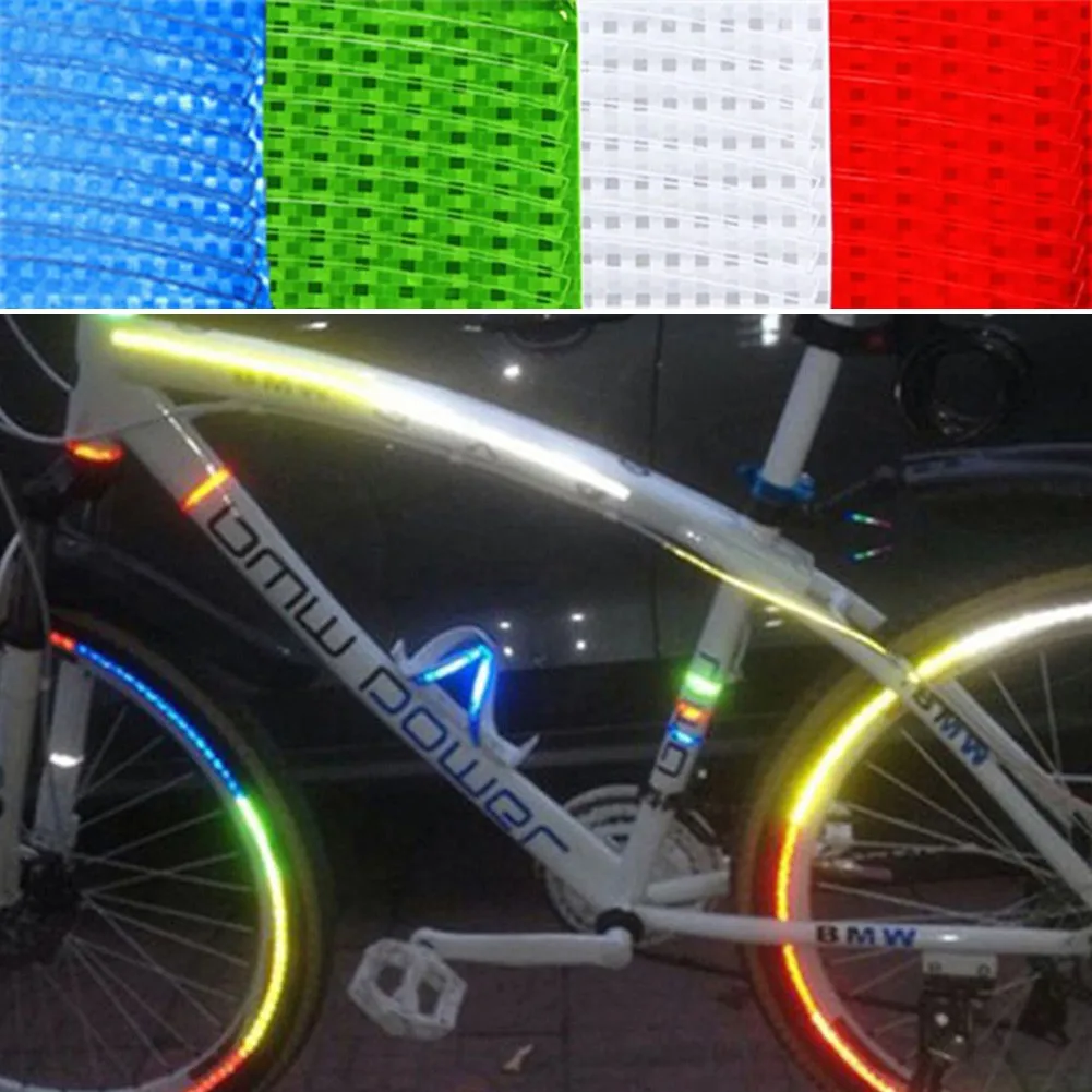 3pcBicycle Reflective Sticker MTB Bike Safety Warning Tape Strips Motorcycle Wheel Body Film Sticker Cycling Bicycle Accessories
3pcBicycle Reflective Sticker MTB Bike Safety Warning Tape Strips Motorcycle Wheel Body Film Sticker Cycling Bicycle Accessories
