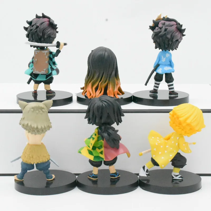 Demon Slayer Action Figures Toys Nezuko Zenitsu Tanjirou Giyuu Inosuke Kyoujurou Q Ver Kimetsu Anime PVC Figurine Toys 6pcs/set
Demon Slayer Action Figures Toys Nezuko Zenitsu Tanjirou Giyuu Inosuke Kyoujurou Q Ver Kimetsu Anime PVC Figurine Toys 6pcs/set