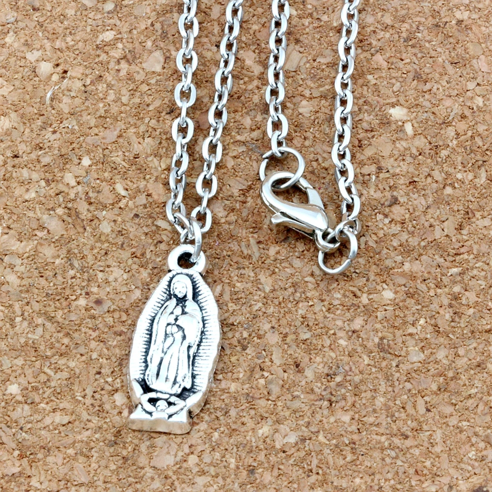 2pcs/Lots Virgin Mary Alloy Religion Charms Pendant Necklaces Jewelry DIY 23.6 Inches Chains A-388d
2pcs/Lots Virgin Mary Alloy Religion Charms Pendant Necklaces Jewelry DIY 23.6 Inches Chains A-388d