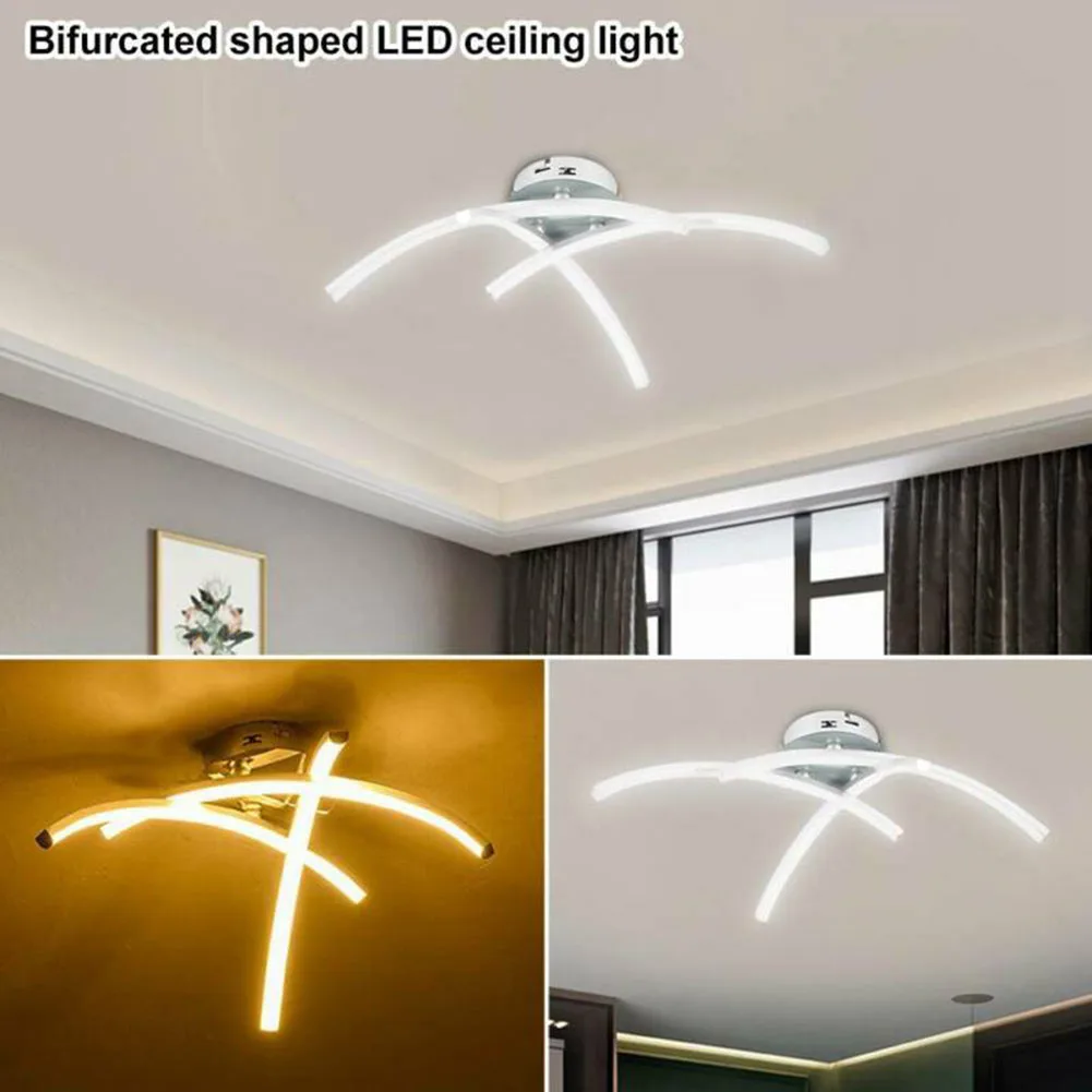 Modern Chandelier Light Night Light Forked Shaped Ceiling Lamp For Living Room Decor Lamp Modern Curved Design
Modern Chandelier Light Night Light Forked Shaped Ceiling Lamp For Living Room Decor Lamp Modern Curved Design