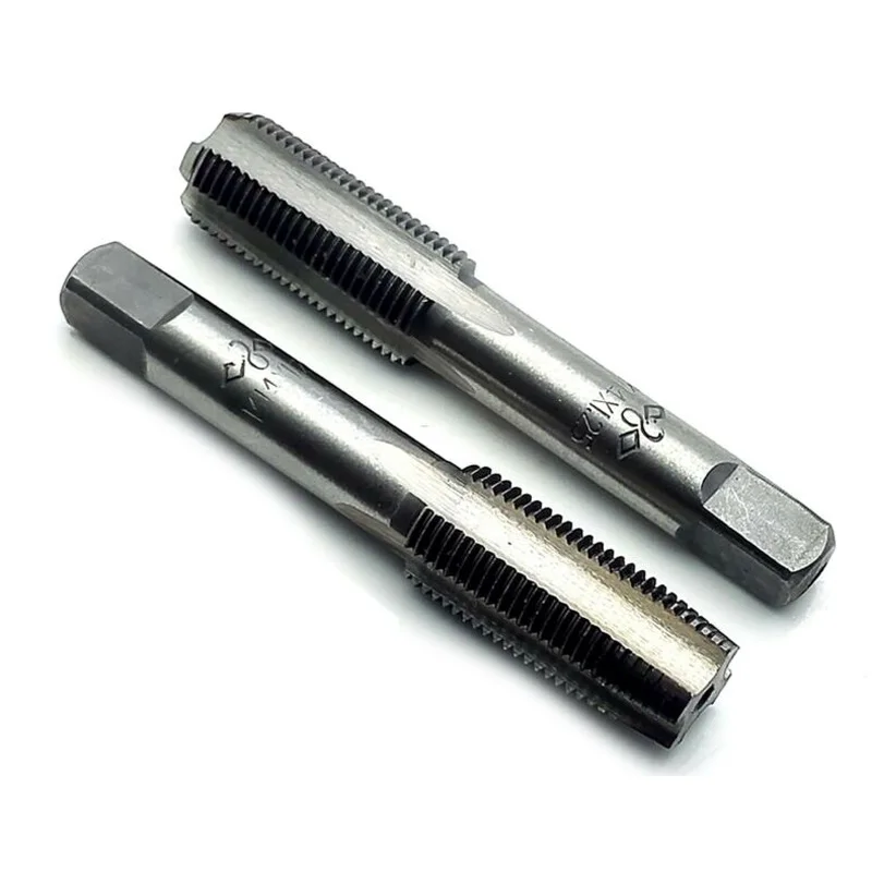 2Pcs HSS 14mm X 1.25 Metric Taper & Plug Tap Right Hand Thread M14 X 1.25mm Pitch High Speed Steel M14 Threads 80mm Taps
2Pcs HSS 14mm X 1.25 Metric Taper & Plug Tap Right Hand Thread M14 X 1.25mm Pitch High Speed Steel M14 Threads 80mm Taps