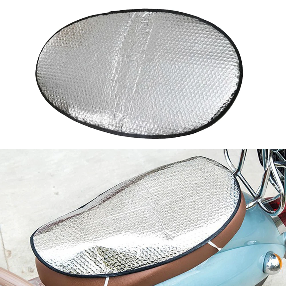 1pc Motorcycle Seat Pad Cover Insulation Cushion Sunshade Reflective Sunscreen Motorbike Accessories
1pc Motorcycle Seat Pad Cover Insulation Cushion Sunshade Reflective Sunscreen Motorbike Accessories