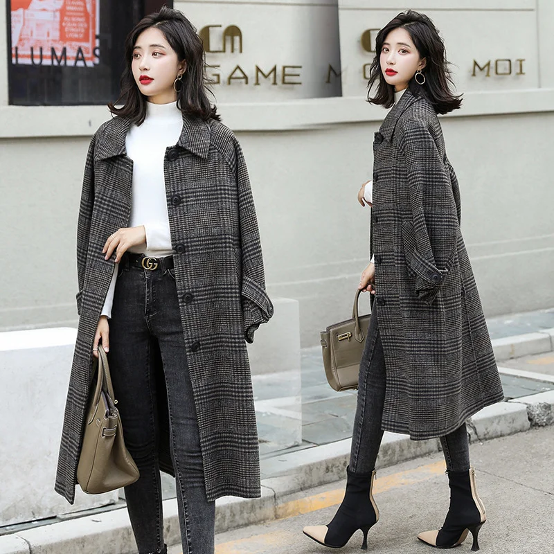 Double sided cashmere coat women 2021 new autumn fashion Korean casual wool double-sided tweed coat tweed coat
Double sided cashmere coat women 2021 new autumn fashion Korean casual wool double-sided tweed coat tweed coat