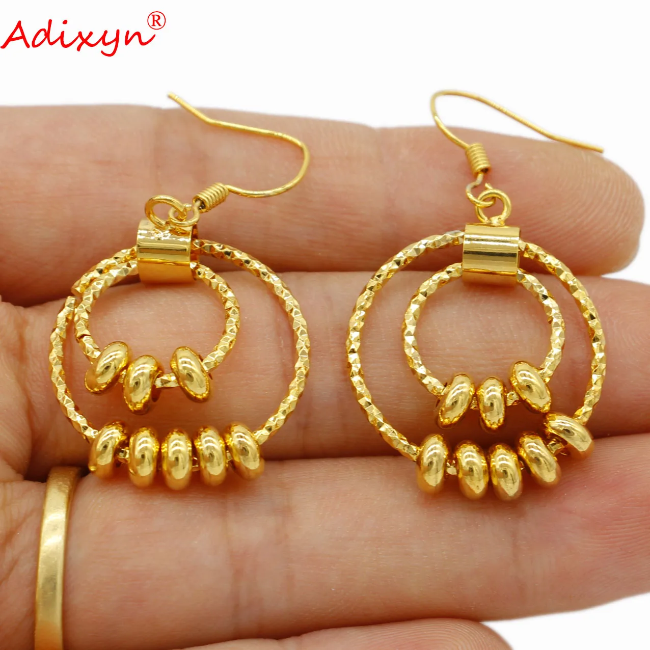 Adixyn Earrings 2021 trend Gold Color Big Round Hoop earrings Piercings Accesories for women/girls Ornament Jewelry Gift N062014
Adixyn Earrings 2021 trend Gold Color Big Round Hoop earrings Piercings Accesories for women/girls Ornament Jewelry Gift N062014