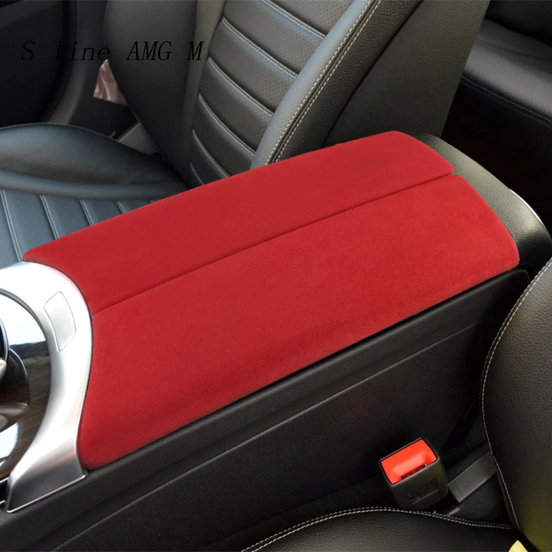 Suede Car Wrapping ABS Armrest Box Panel for Mercedes Benz C Class W205 GLC X253 Center Console Covers Stickers Trim Accessories
Suede Car Wrapping ABS Armrest Box Panel for Mercedes Benz C Class W205 GLC X253 Center Console Covers Stickers Trim Accessories