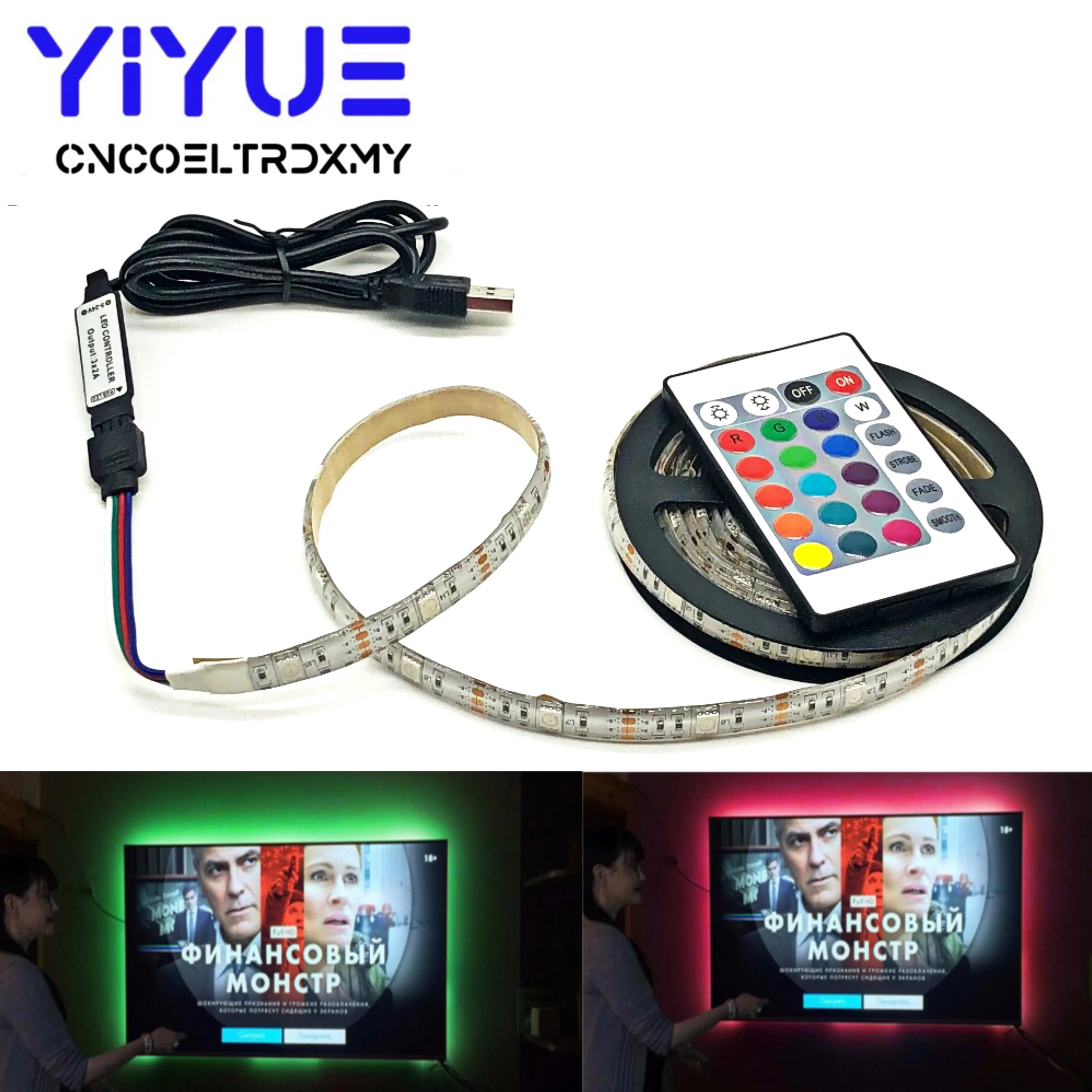 Светодиодная ленсветильник RGB с питанием от USB, водонепроницаемая LED полоска для подсветки телевизора, декоративная лампа, 5 В, 2 м, 3 м
Светодиодная ленсветильник RGB с питанием от USB, водонепроницаемая LED полоска для подсветки телевизора, декоративная лампа, 5 В, 2 м, 3 м
